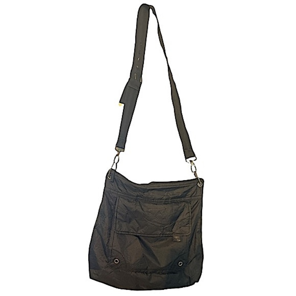 Old Navy Black Large Pocket Messenger Bag